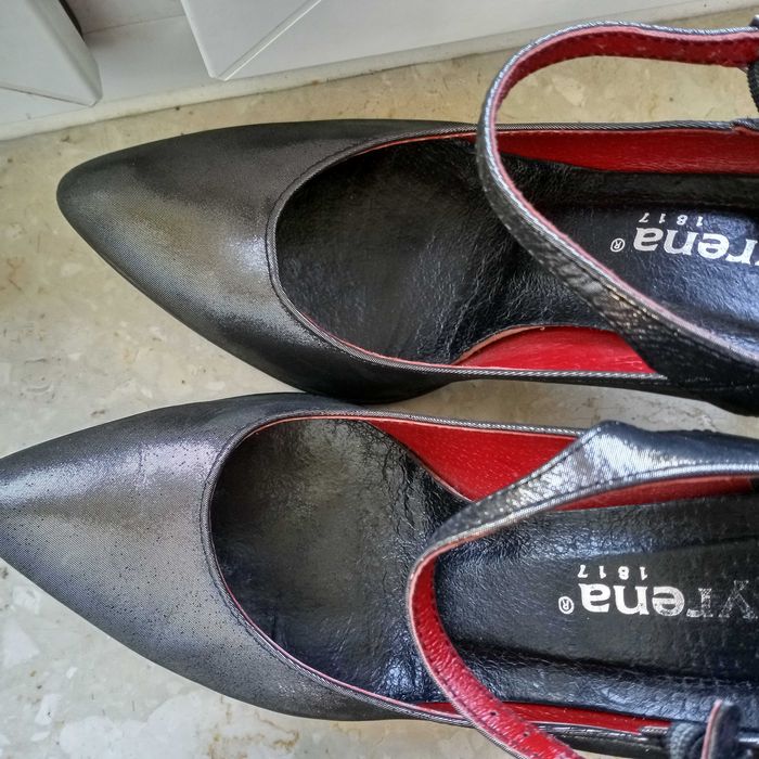 Buty damskie Syrena skórzane