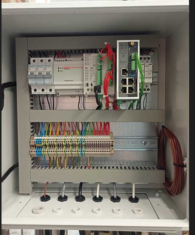 Programowanie sterowników PLC, Automatyka, Prefabrykacja szaf