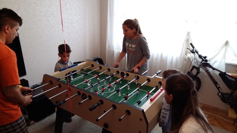 Кікет, Напівпрофесійний футбольний стіл., трансформер