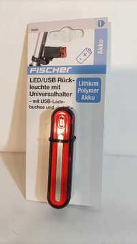 Oświetlenie rowerowe Fischer 50089 akumulator