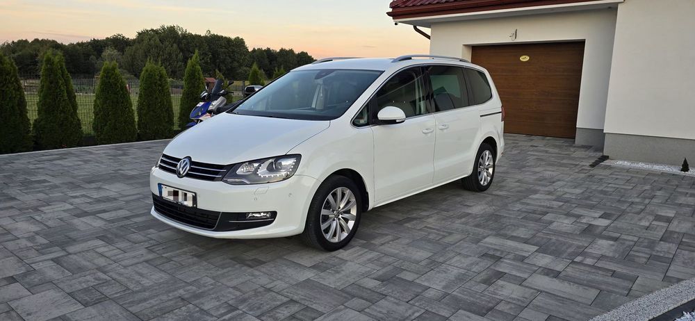 Volkswagen Sharan 2.0 TDI 184 KM DSG Facelift LED Xenon Sprowadzony z Niemiec