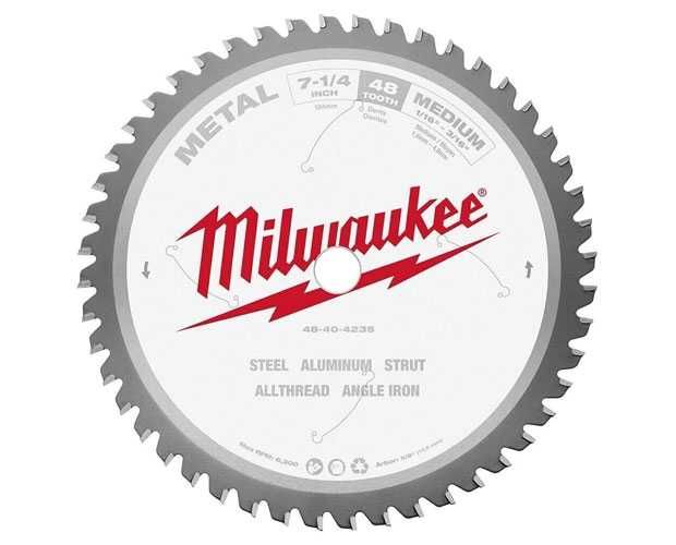 Пильный диск 184/16 мм на 48 зубов по черному металлу Milwaukee