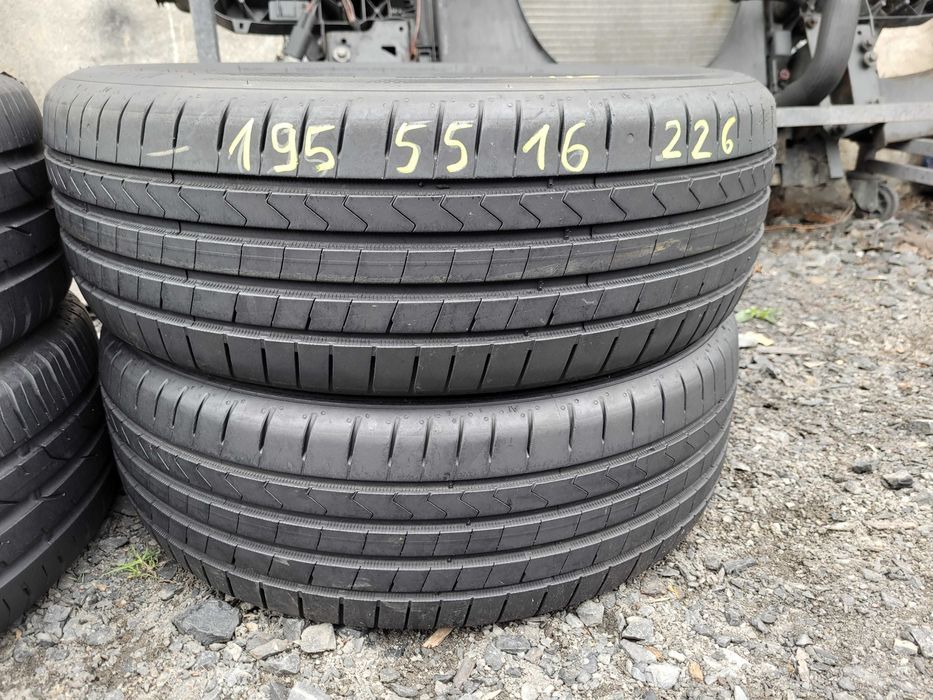 WYSYŁKA 2 Opony Letnie 195 55 R16 Hankook Ventus Prime 2 2022r.