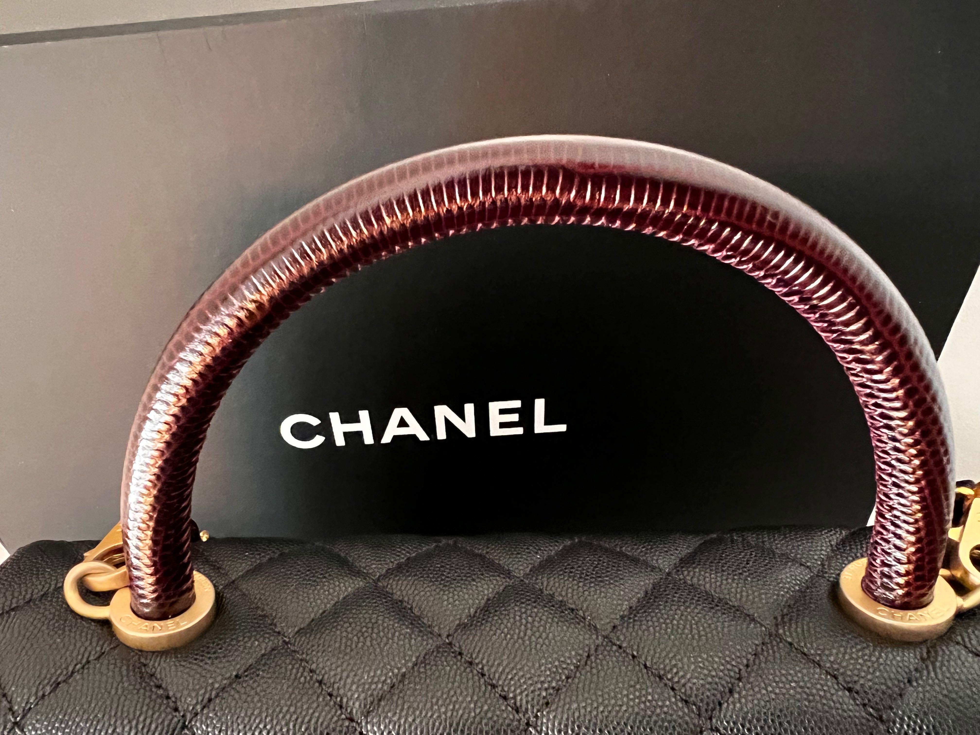 Bolsa Chanel Coco Handle média