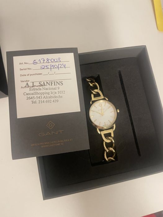 Relógio GANT senhora com garantia