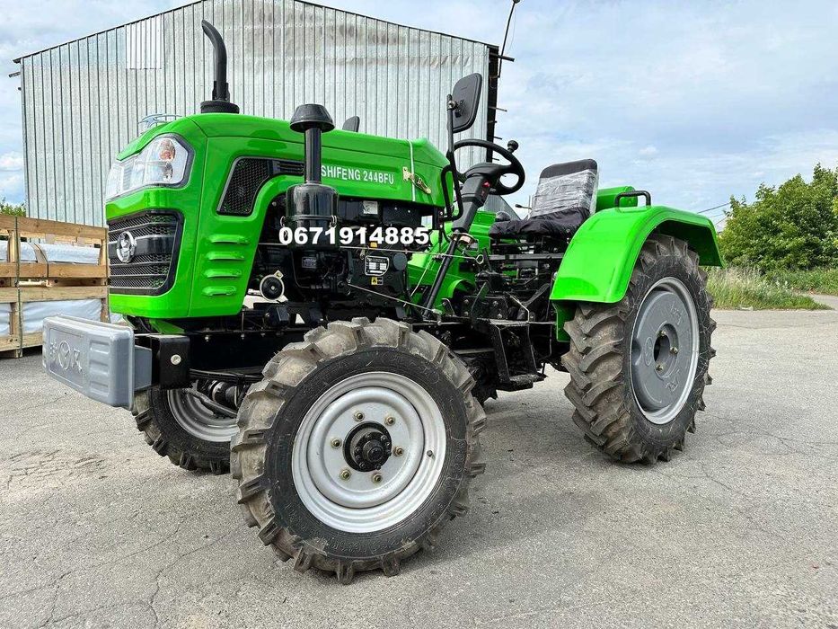 Мінітрактор Shifeng 244 BFU з компресором повний привід ВОМ триточка
