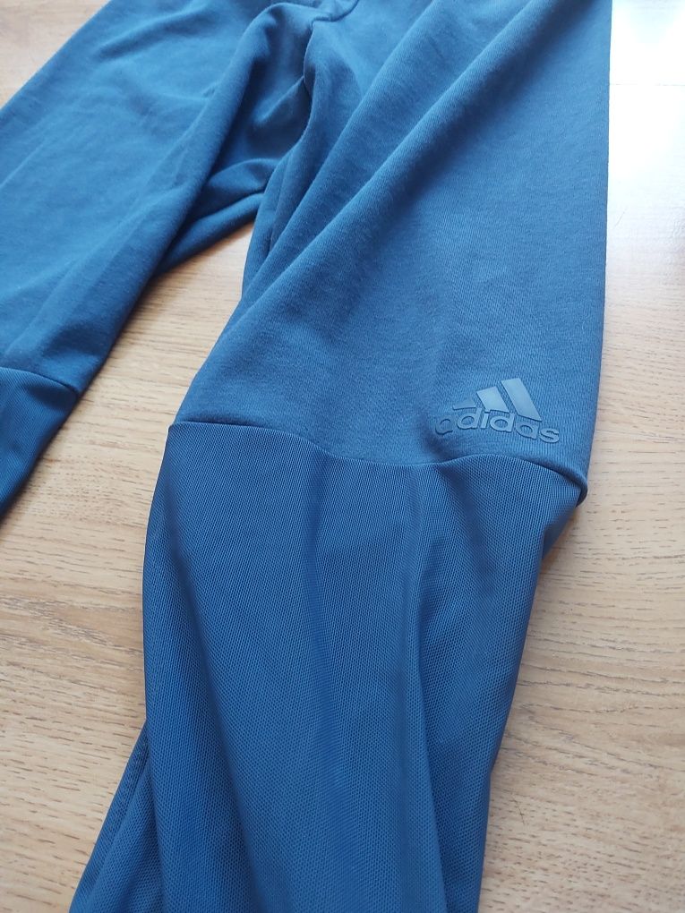 Getry leginsy sportowe adidas z siateczką bawełniane 2xs