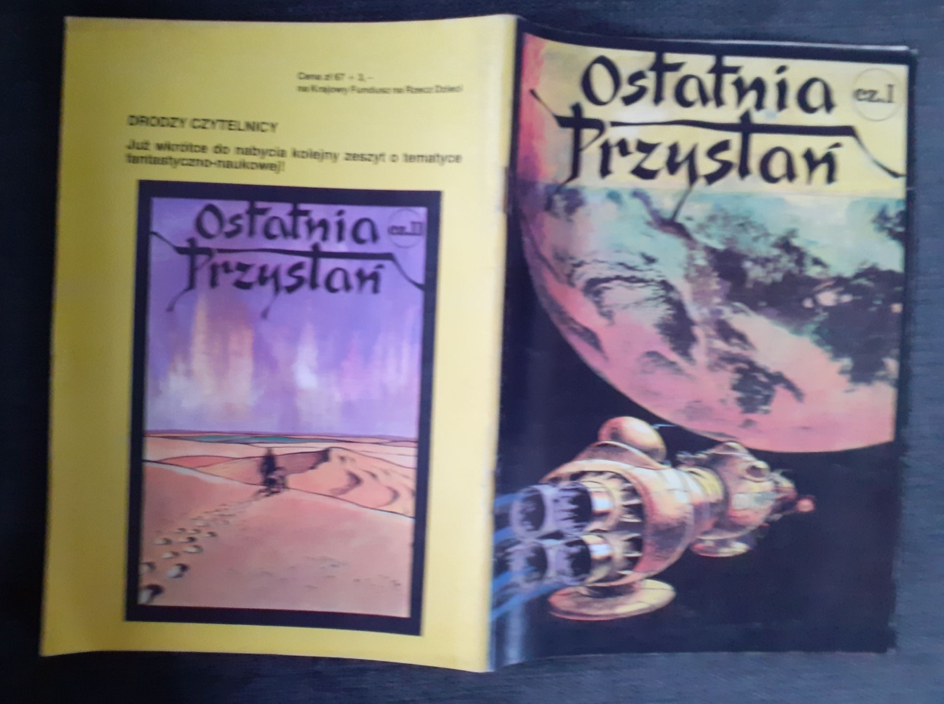 Komiks  Ostatnia Przystań z 1986r.