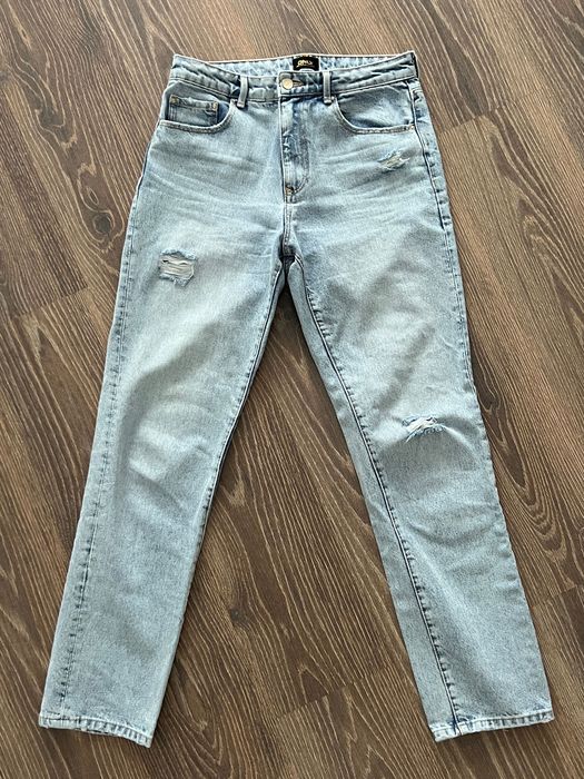 Блакитні прямі джинси straight ONLY М