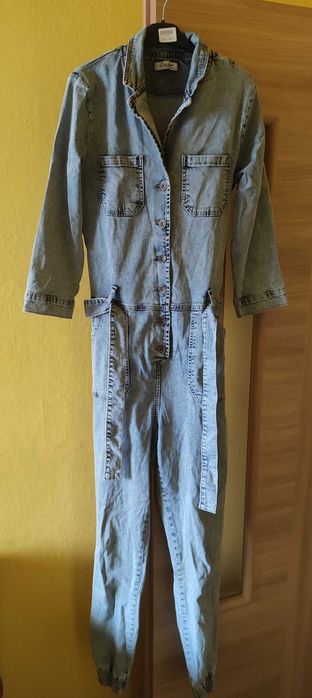 Kombinezon damski jeansowy