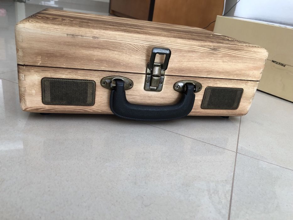 Gira discos 3 velocidades com gravafor usb