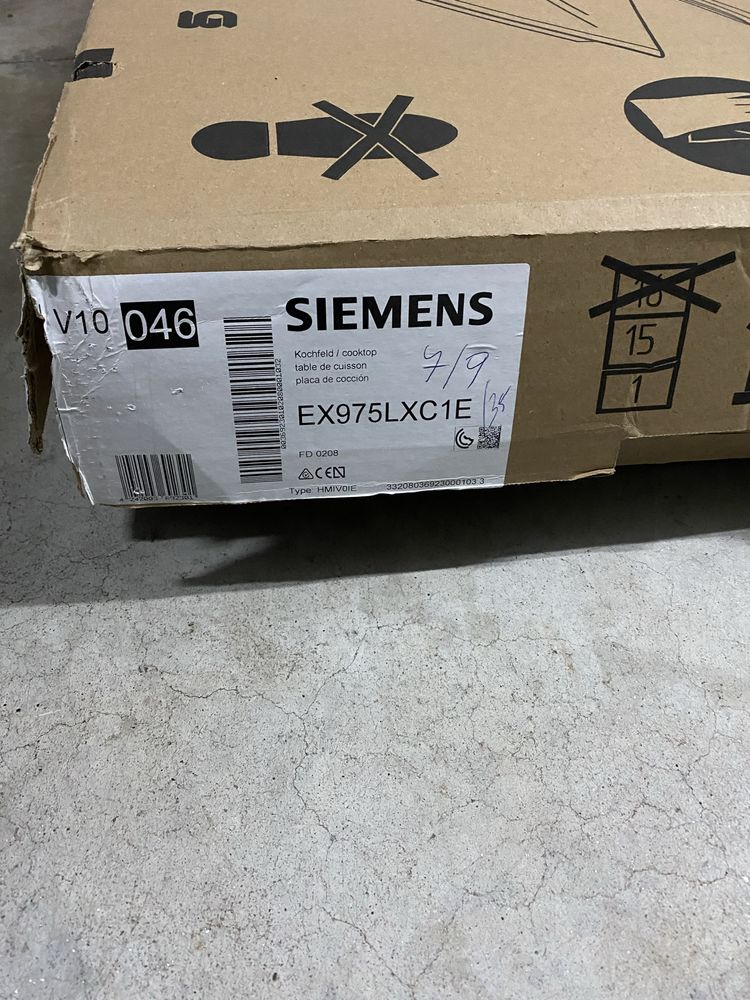 Placa vitroceramica Siemens