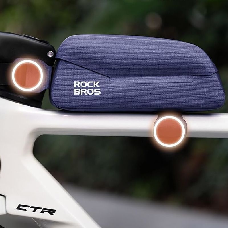 Torba Rowerowa Na Ramę Z Magnetycznym Zapięciem Rockbros As-133Bl 0,9L