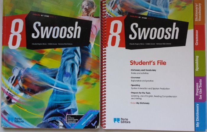 Swoosh 8*/9*/7* ano - Inglês- Manual+ Workbook