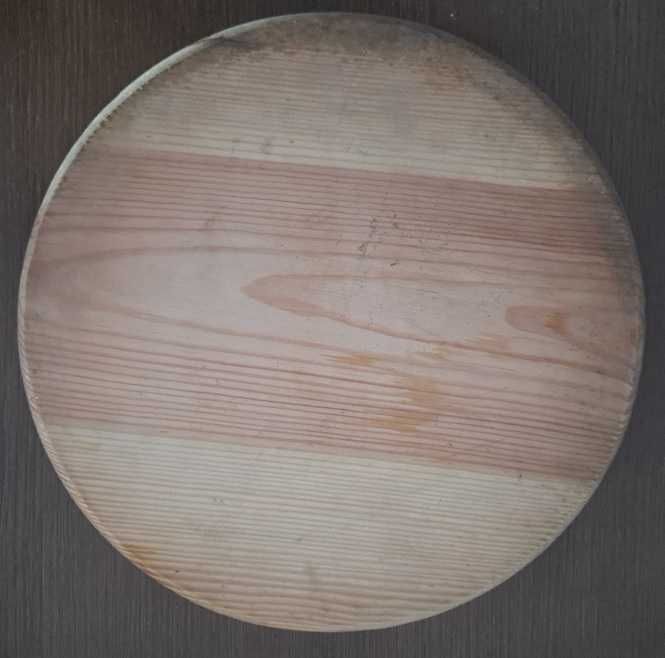 Krazki drewniane szlifowane grubosc 4 cm na siedzisko taboret