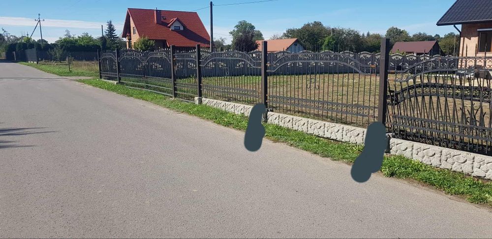 Płot kuty, furtka, brama 22,66 m