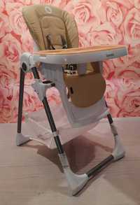 Krzesełko fotelik do karmienia regulowane Lionelo Linn