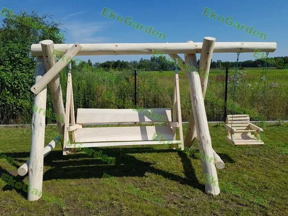 Huśtawka ogrodowa rodzinna