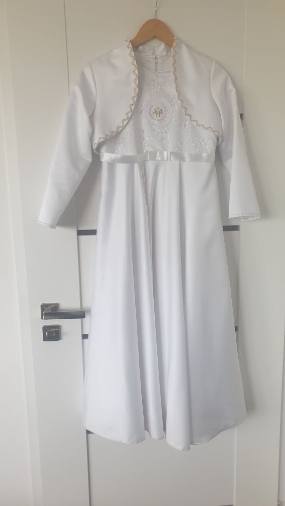Sukienka biała komunijna