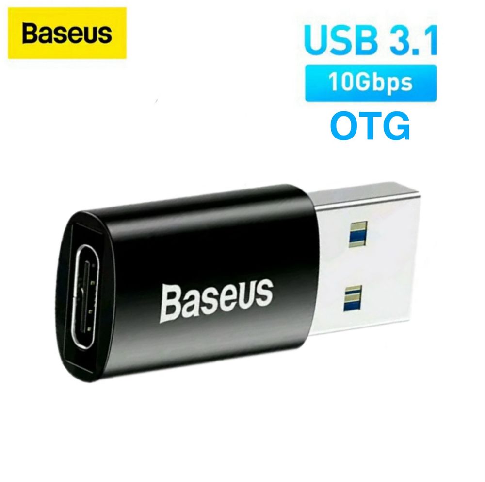 OTG адаптер переходник Baseus USB 3.1
