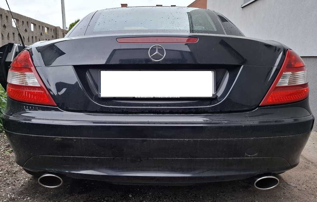 tłumik końcowy wydech przelot MERCEDES R171 SLK 200i 280i 300i 350i