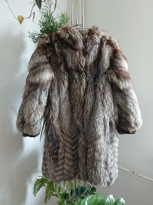 Futro ze srebrnego lisa