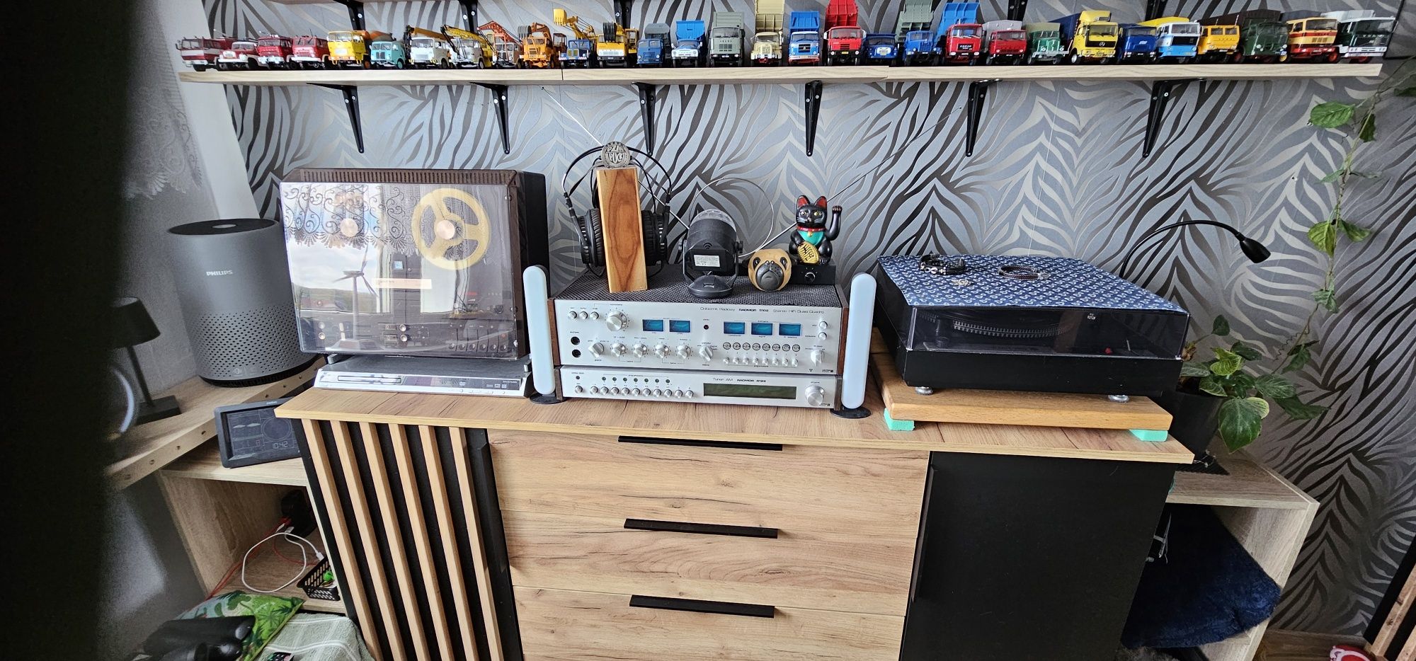 Zestaw stereo w całości