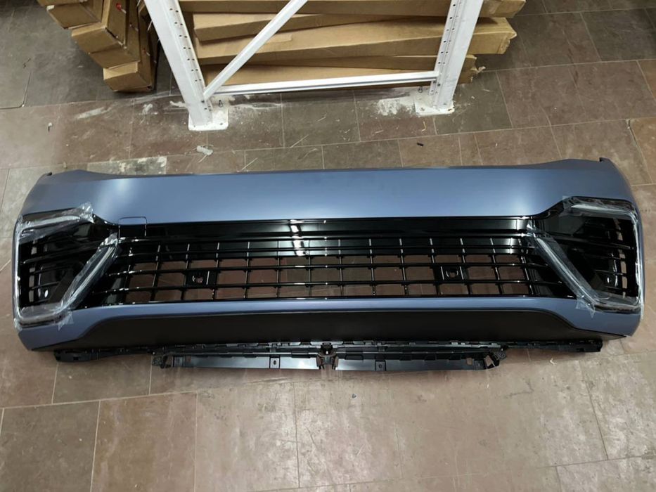 Бампер передній в зборі Volkswagen Atlas R-Line 2021+