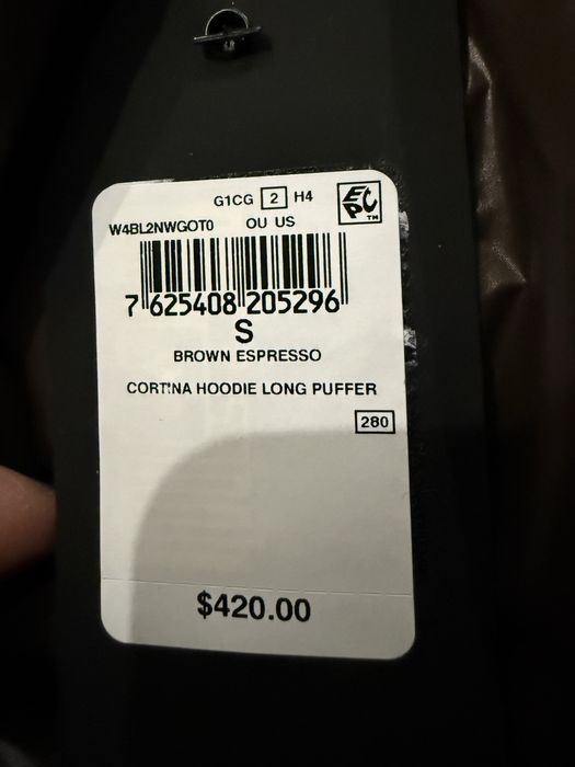 Пуховик зимовий жіночий Guess XS, L, XL