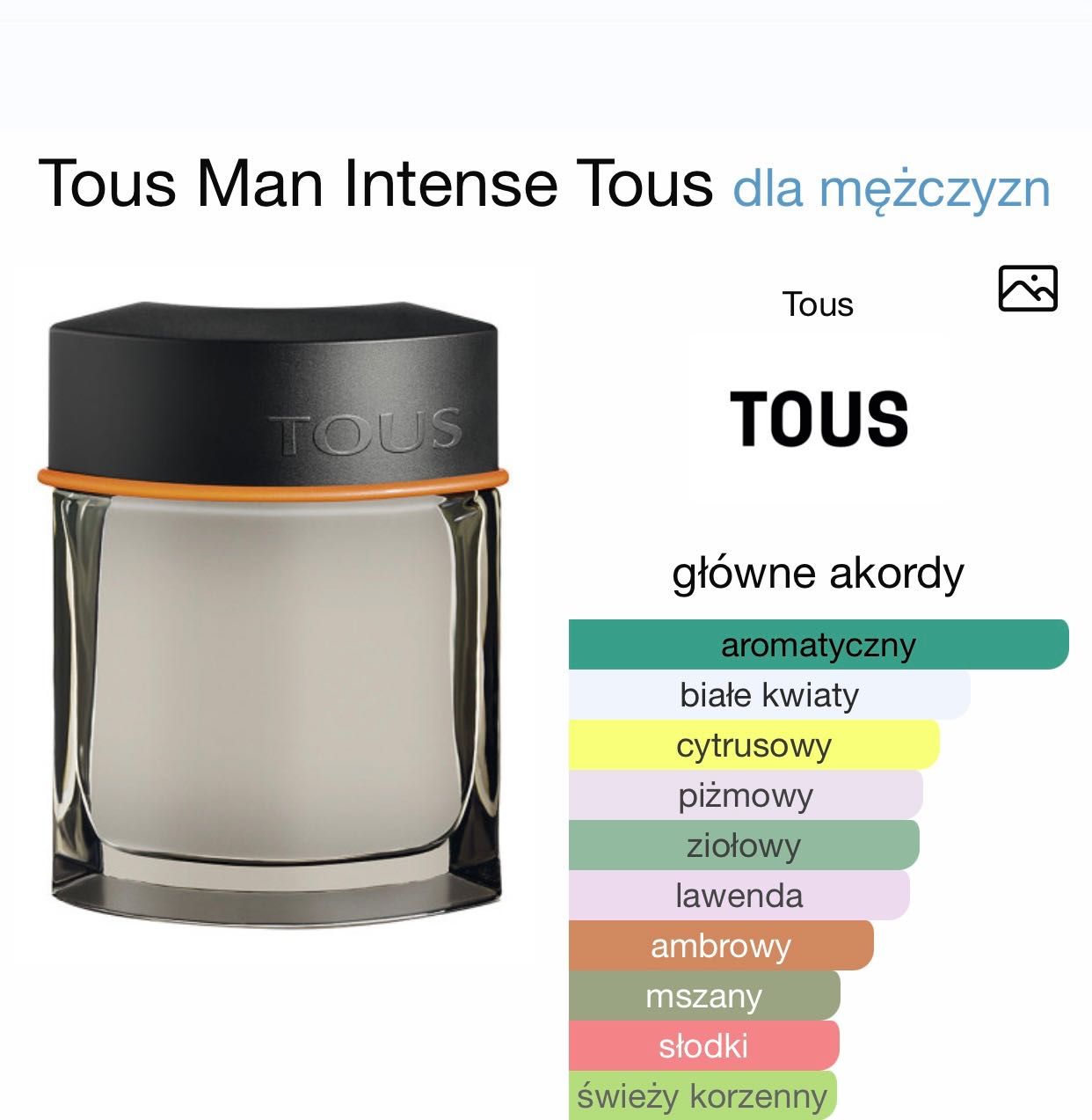 Nowe perfumy Tous man intense