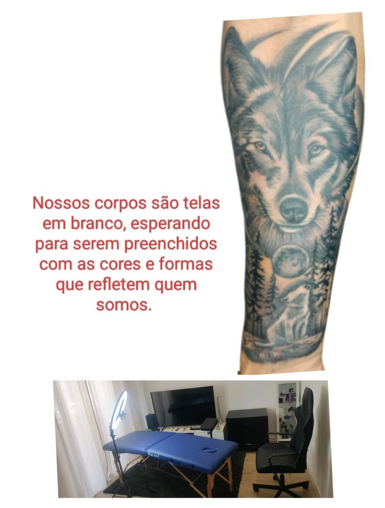 Tatuagens personalizadas para pessoas únicas: encontre a sua arte."