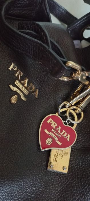 Брендова сумка Prada шкіряна
