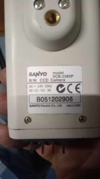 Камера наблюдения sanyo vcb-3385p