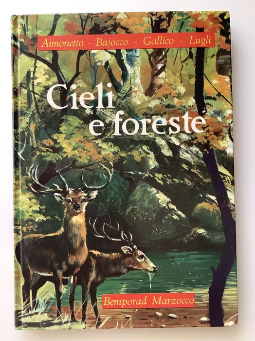 Книга на итальянском языке Cieli e foreste