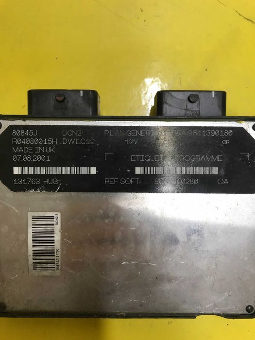Блок управління двигуном Peugeot 206 9644710280