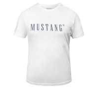 T-shirt męski XXL Mustang white/biała  r. XXL