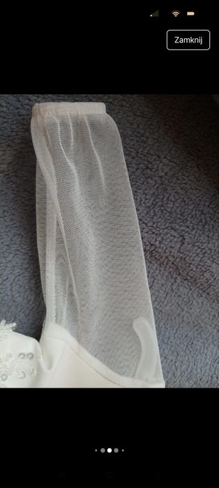 Sukienka chrzest elegancka niemowlęca