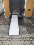 Rampa aluminiowa, najazd, motocykl,