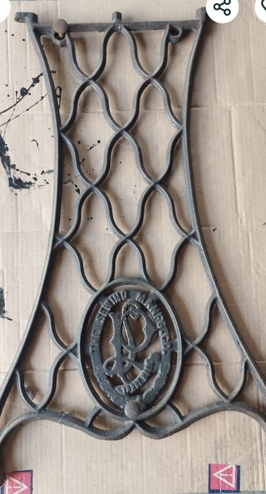 Nogi żeliwne od maszyny do szycia