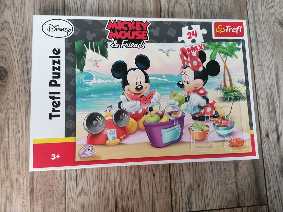 Puzzle Maxi Minnie i Mickey