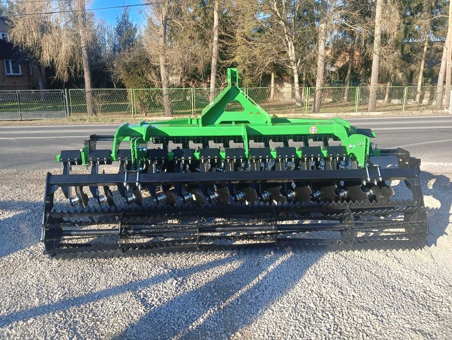 Brona talerzowa 2,5/2,7/3m TALERZÓWKA bez hydropaku daszek CIĘŻKA