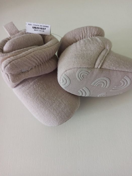Пінетки носки NEXT чобітки кроси для немовлят 0-6 місяців
