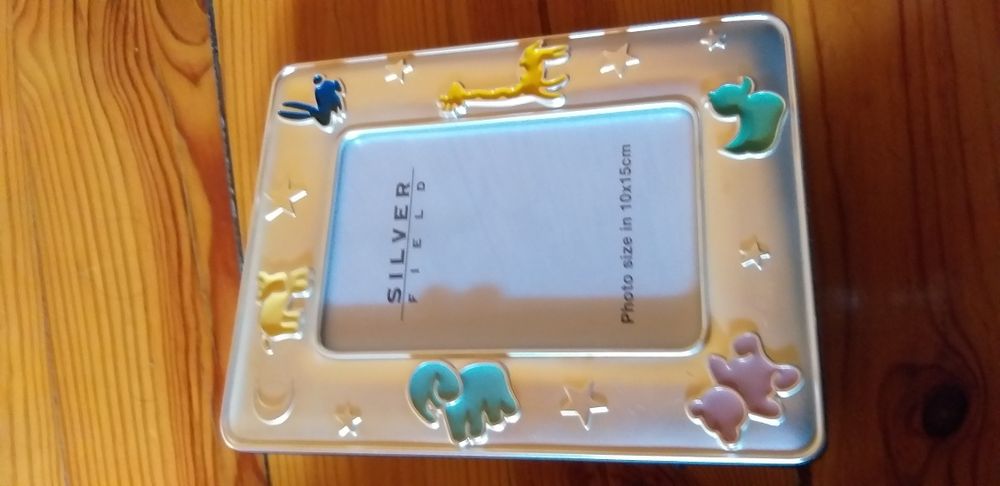 Porta fotos em prata da SilverField 10x15cm