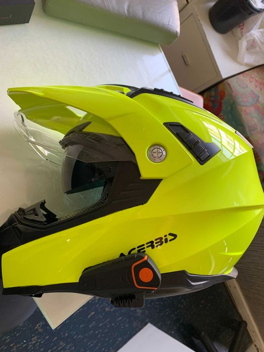 capacete moto com  intercomunicador