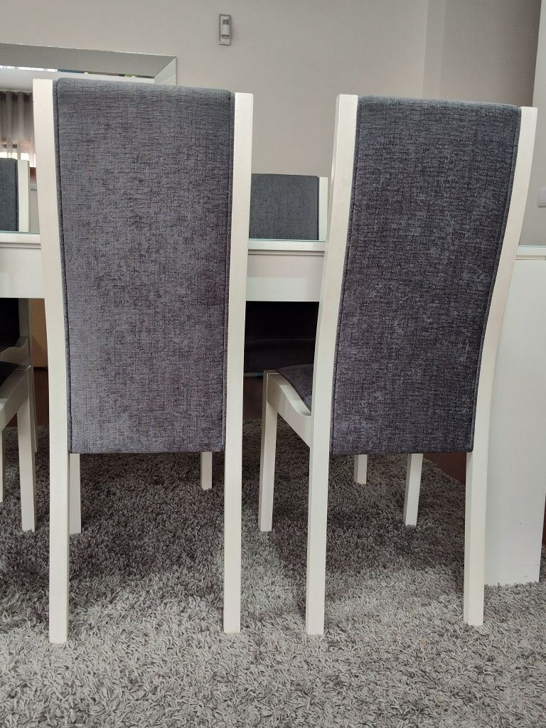 Conjunto de Sala com mesa e 6 cadeiras