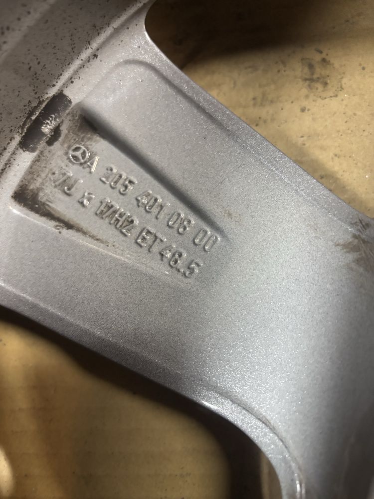 5x112 7J17 ET48,5 MERCEDES C W-205 66,6 felgi aluminiowe