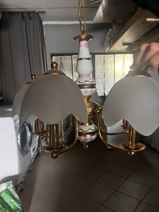 Candeeiro de teto + abajures