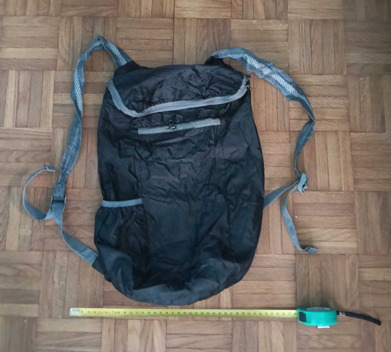 Mini plecak składany na rower na wycieczkę