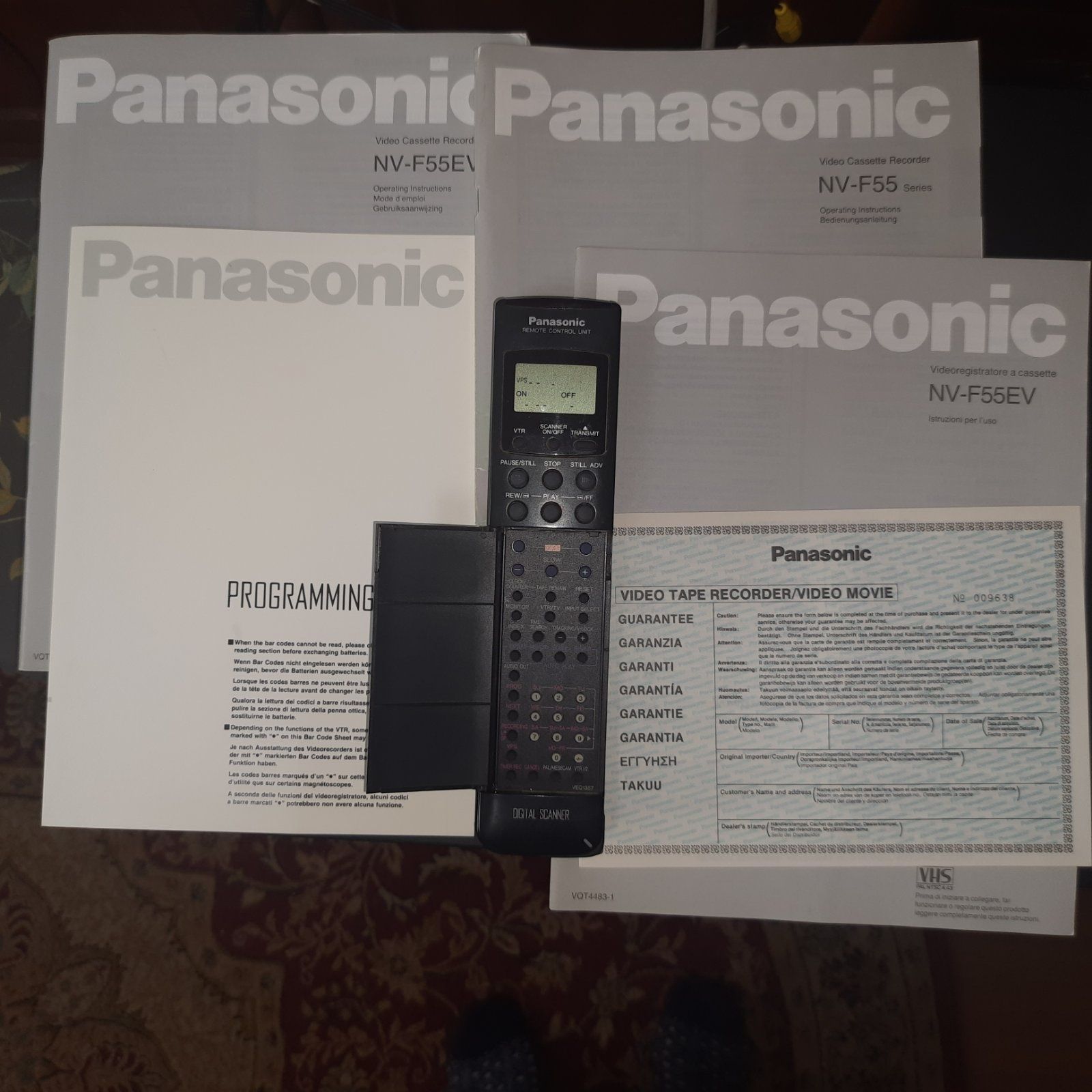 HI-FI stereo відеомагнітофон Panasonic nv f 55