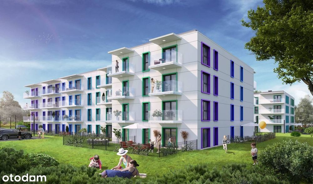 1-pokojowe mieszkanie 30m2 + balkon